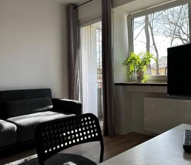 Wolfsburg Apartamento | Apartment in ruhiger Lage-Waschmaschine-Balkon