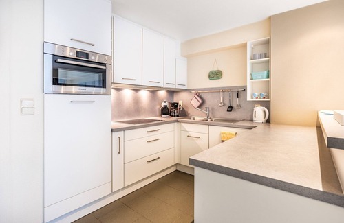 Sint-Idesbald Apartamento | Apartamento en St. Idesbald con vistas al mar