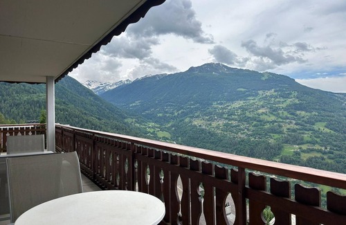 Nendaz Apartamento | Apartamento en Veysonnaz junto al teleférico