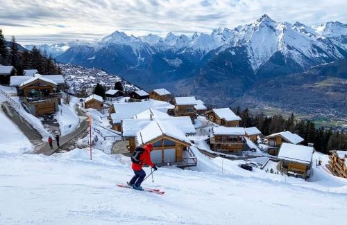 Nendaz Apartamento | Apartment in Veysonnaz with balcony