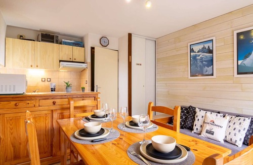 Vielle-Aure Apartamento | Apartamento en Vielle-Aure, 6 pers, cerca del centro de Saint Lary, parking, bus lanzadera gratuito
