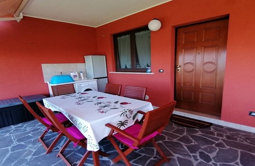 Tortoreto Apartamento | Apartamento en Villa vista al mar: jardín, muy fresco, protegido.
