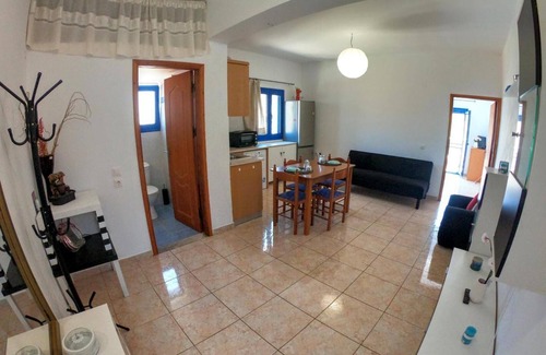 Pedi Apartamento | Apartamento 'Irene Double Anoi' con vistas al mar, Wi-Fi y aire acondicionado