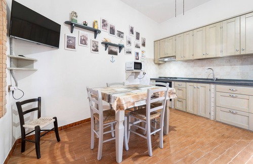 San Giovanni Suergiu Apartamento | Apartamento '1' con jardín compartido y aire acondicionado