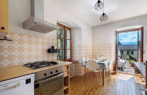 Santa Maria Maggiore Apartamento | Apartamento 'Casa Anna' con vistas a la montaña y terraza privada