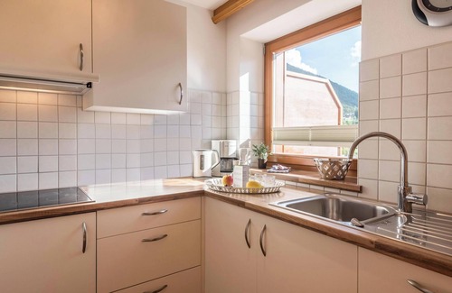 Siusi Apartamento | Apartamento "Kristiania tipo A2" con vistas a la montaña, sauna, balcón y jardín