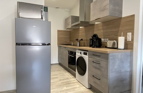 Contrexeville Apartamento | Apartamento-Ciudad-Baño en la habitacion-Vista a la Ciudad-Classé 4 étoiles