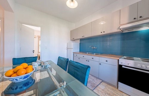 Kassiopi Apartamento | Apartamento 'Kassiopi 2' con vistas a la montaña, Wi-Fi y aire acondicionado