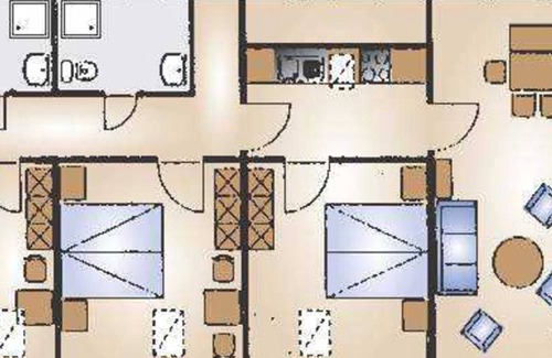Waldeck Apartamento | Apartment Kleeblatt - Garni Hotel & Apartments Seeschlößchen