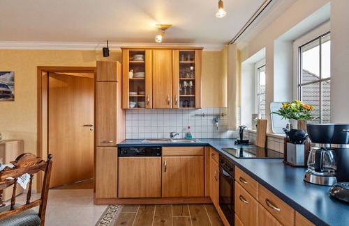 Krakow am See Apartamento | Apartamento Krakow am See con terraza y Wi-Fi