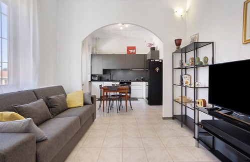 Concorezzo Apartamento | Apartamento 'La Casa Del Gallo' con balcón y Wi-Fi