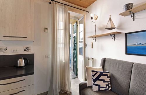 San Fruttuoso Apartamento | Apartamento "La Casa del Sole nel Borgo" con balcón y Wi-Fi