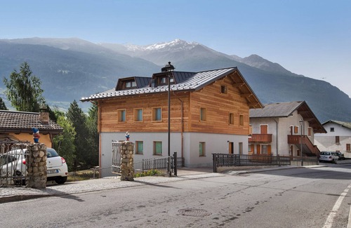 Santa Lucia Apartamento | Apartamento "La Casa di Armando Stelvio" con vistas a la montaña, jardín y Wi-Fi