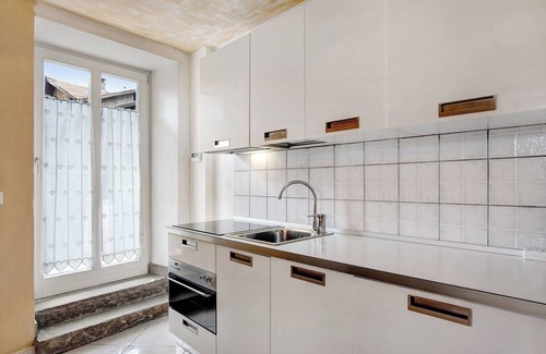 Baselga di Pine Apartamento | Apartamento 'Lago di Serraia' con vistas a la montaña, balcón y Wi-Fi