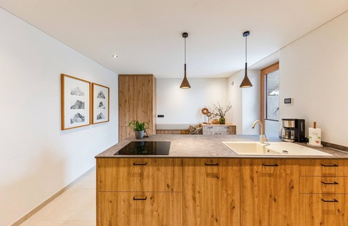 Sarnonico Apartamento | Apartamento 'Landhaus Silene Haus Recla' con vistas a la montaña, terraza privada y Wi-Fi