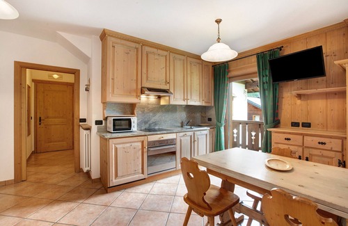 Livigno Apartamento | Apartamento "Larice Chalet Cambra" con vistas a la montaña, terraza y jardín