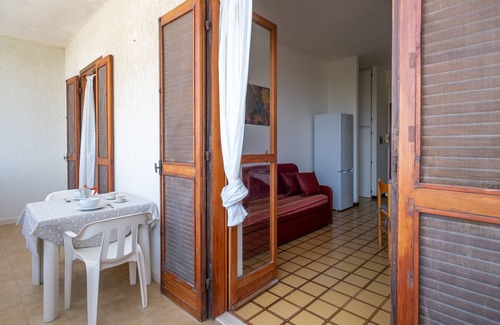 Rivabella Apartamento | Apartamento 'Le Dune Vista Mare' con vistas al mar, balcón y aire acondicionado
