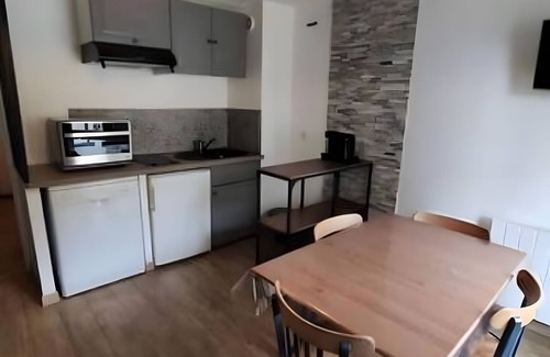 Les Adrets Apartamento | Apartamento 'Le May'hé - Estudio Cabina y Balcón' con Vista a la Montaña y Balcón