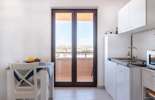 San Leone Casa | Apartamento Le Primule, apto para mascotas, con vistas al mar y balcón