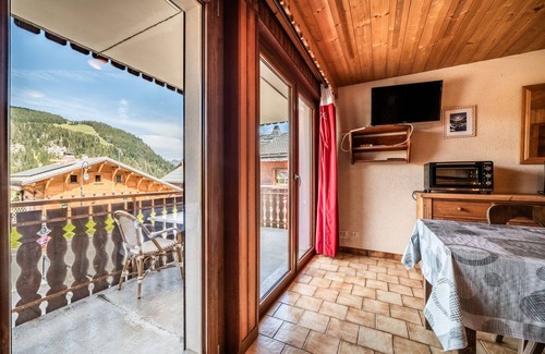 Chatel Apartamento | Apartamento 'Le Rooky - 4 Pers' con vistas a la montaña, balcón y Wi-Fi