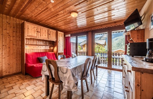 Chatel Apartamento | Apartamento 'Le Rooky - 4 Pers' con vistas a la montaña, balcón y Wi-Fi