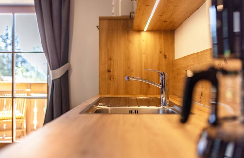 Valles Apartamento | Apartamento "Lechnerhof Wilde Kreuzspitze" Cerca de la estación de esquí con vistas a la montaña