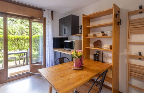 Morillon Apartamento | Apartamento 'Les Chalets Du Praz 4 - Immoclean' con vistas a la montaña y terraza privada