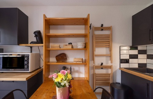 Morillon Apartamento | Apartamento 'Les Chalets Du Praz 4 - Immoclean' con vistas a la montaña y terraza privada