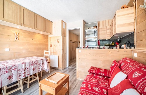 Le Praz de Lys Apartamento | Apartamento 'Les Pralyssimes' con vistas a las montañas, terraza privada y Wi-Fi