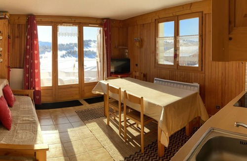 Les Saisies Apartamento | Apartamento Les Saisies 5 pers, 35m², equipado