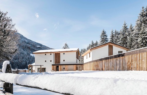 Casateia Apartamento | Apartamento "Lichtung Woldererhof Auszeit" con vistas a la montaña, sauna y balcón