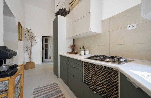 Gavorrano Apartamento | Apartamento 'Limone Loft' con terraza privada y aire acondicionado