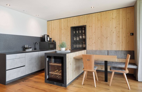 Salonetto Apartamento | Apartamento «Lodge Lavendel» con vistas a la montaña, terraza privada y sauna privada