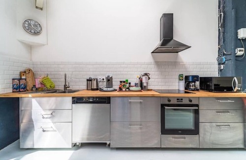 Dunkerque Centre Apartamento | Apartamento 'Loft' con terraza privada y Wi-Fi