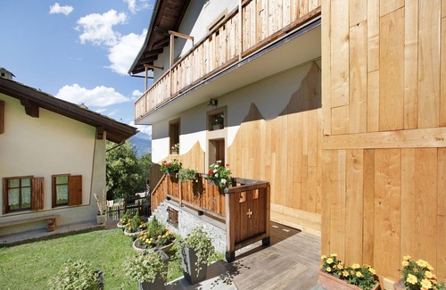 Gerdaz Apartamento | Apartamento 'Maison Grange 2' con vistas a la montaña, jardín compartido y Wi-Fi