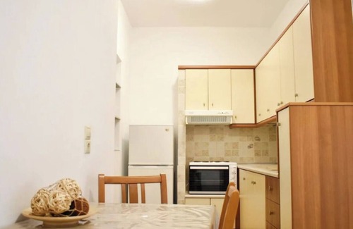 Merichas Apartamento | Apartamento 'Manolika Studio 1' con vistas al mar, Wi-Fi y aire acondicionado