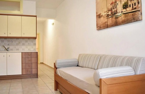 Merichas Apartamento | Apartamento 'Manolika Studio 2' con vistas al mar, Wi-Fi y aire acondicionado