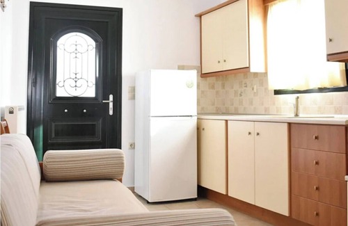 Merichas Apartamento | Apartamento 'Manolika Studio 4' con vistas al mar, Wi-Fi y aire acondicionado