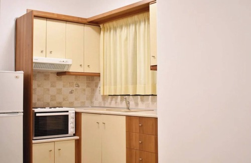 Merichas Apartamento | Apartamento 'Manolika Studio 6' con vistas al mar, Wi-Fi y aire acondicionado
