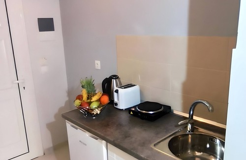 Marathias Apartamento | Apartamento 'Marathias 5001' con vistas al mar, Wi-Fi y aire acondicionado