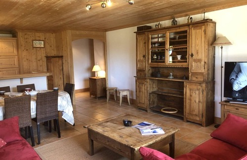 Le Planellet Apartamento | Apartamento Megève, 2 dormitorios, 6 personas