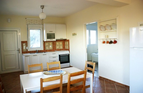 Lefkas Apartamento | Apartamento Melia de Villa Erato hotel con preciosas vistas al mar ya la montaña!