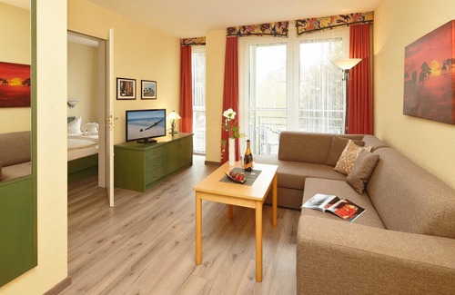 Seebad Bansin Complejo | Apartment mit 2 Schlafzimmern - Aparthotel Tropenhaus Bansin