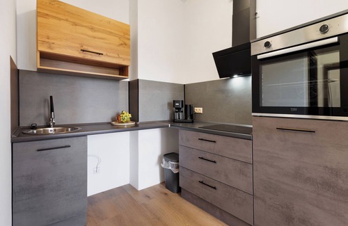 Lubeck City Centre Apartamento | Apartamento 'Mit 2 Schlafzimmern 3' con balcón y Wi-Fi