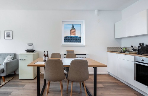 Heide Apartamento | Apartamento 'Mit Dachterrasse' con vistas al lago, balcón y Wi-Fi