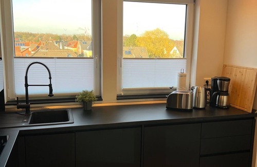Geestemunde Apartamento | Apartment mit Parkblick, Stilvolle Einrichtung, 1,1km vom Hauptbahnhof Entfernt