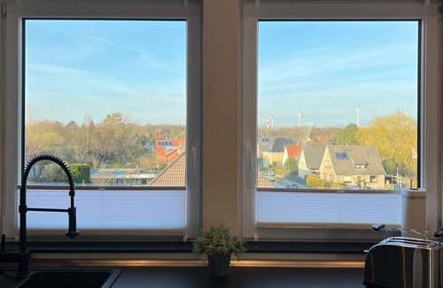 Geestemunde Apartamento | Apartment mit Parkblick, Stilvolle Einrichtung, 1,1km vom Hauptbahnhof Entfernt