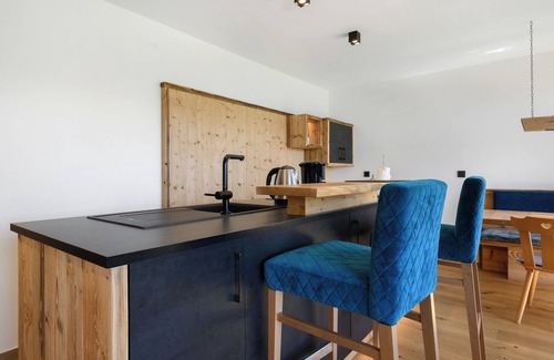 Salonetto Apartamento | Apartamento 'Moarhof Salbei' con vistas a la montaña, terraza privada y Wi-Fi