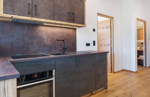 Salonetto Apartamento | Apartamento 'Moarhof Thymian' con vistas a la montaña, jardín compartido y Wi-Fi
