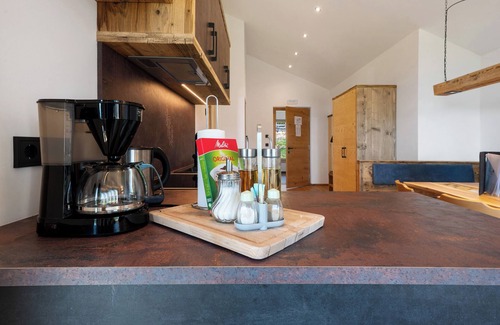 Salonetto Apartamento | Apartamento 'Moarhof Thymian' con vistas a la montaña, jardín compartido y Wi-Fi